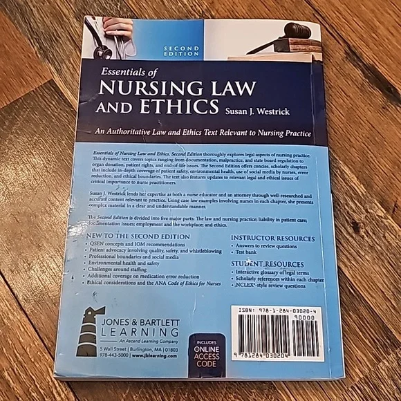 Essentials of Nursing Law and Ethics - Picture 2 of 7